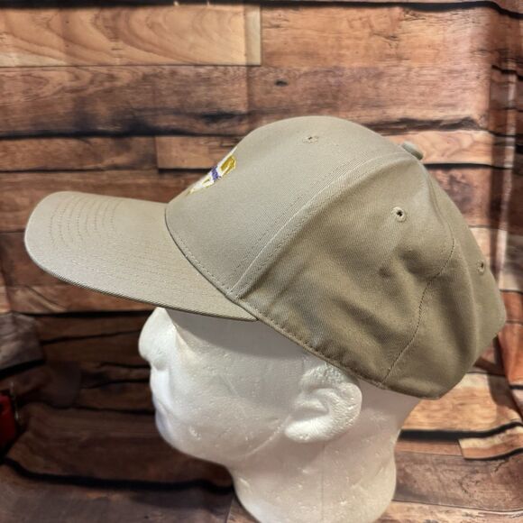 Tarleton State Alumni Hat Cap SnapBack Adjustable Tan University Texan Rider - Picture 4 of 8
